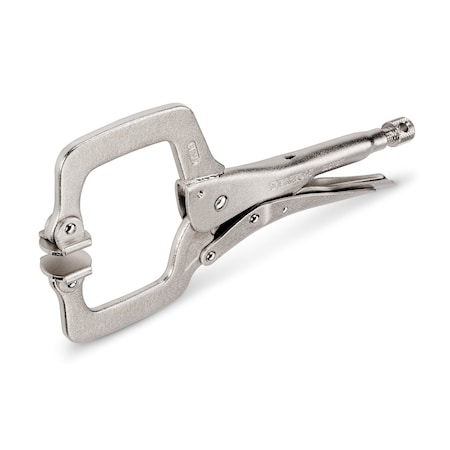 Tekton 11 Inch Swivel Pad Locking C-Clamp CLC11011